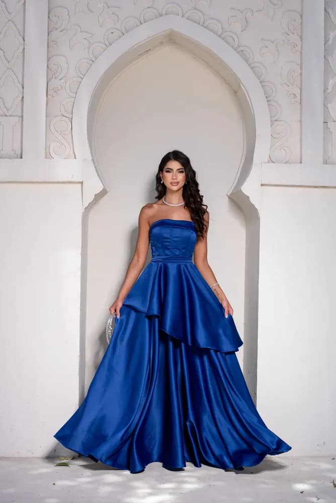 Vestido longo tomara que caia para madrinha e casamento